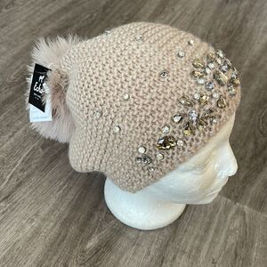 Echo New York Ostrich Hat NEW